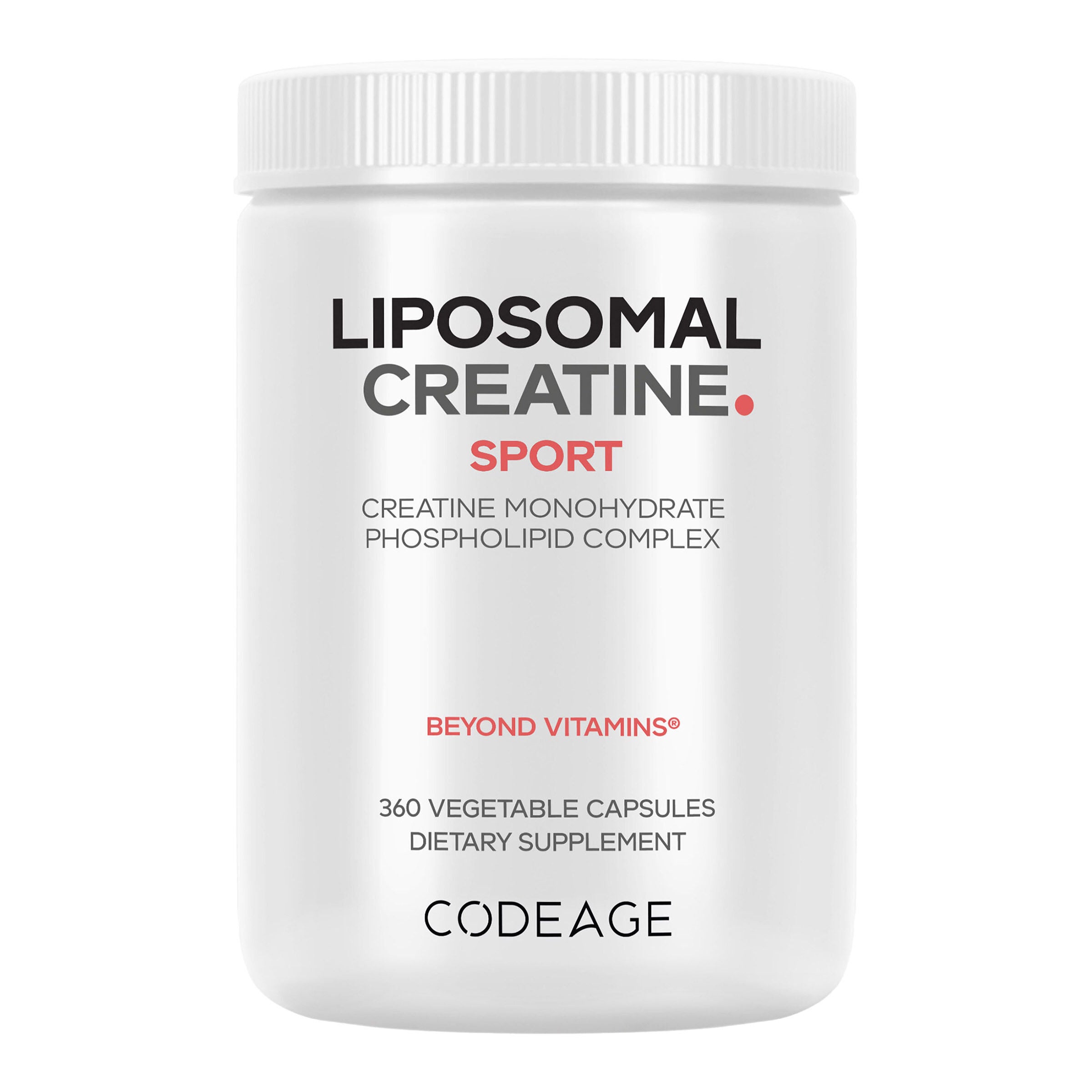 Liposomal Creatine - 360 Capsules (90 Servings)  | GNC